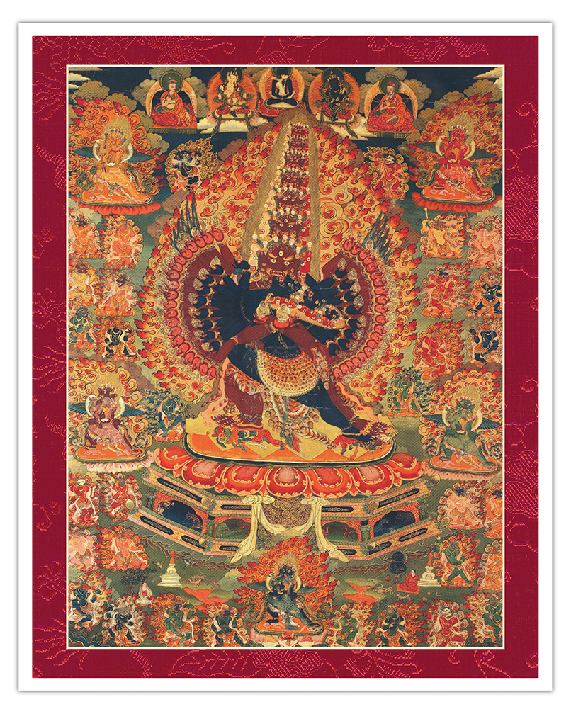 Chemchok Heruka - Mahottara Heruka - Buddhist Deity - Vintage