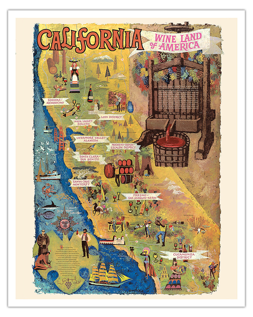 Santa Clara Valley, California - USA Wine Region
