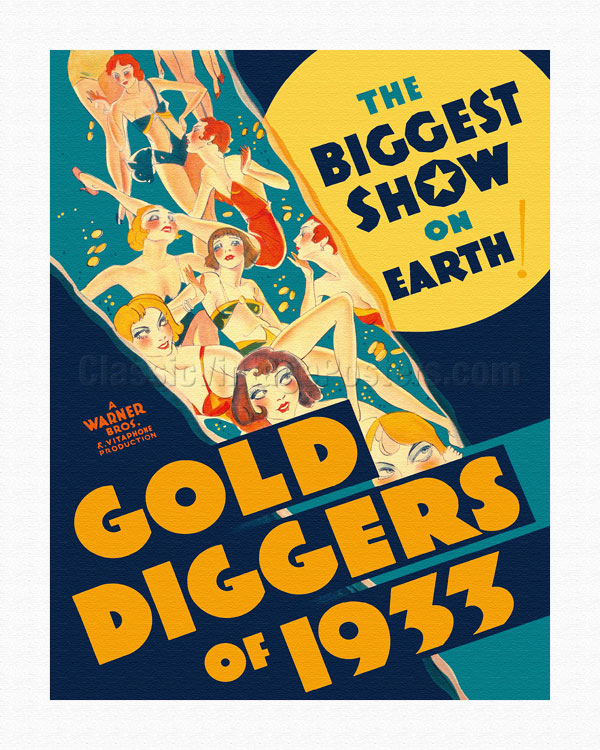Gold Diggers Of 1933 'The Shadow Waltz' 1933 Photo Print - Item