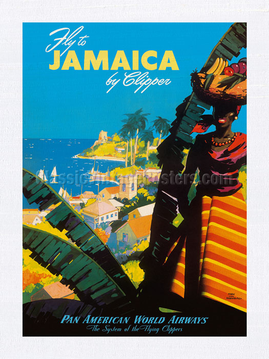 Pan American World Airways Travel Posters