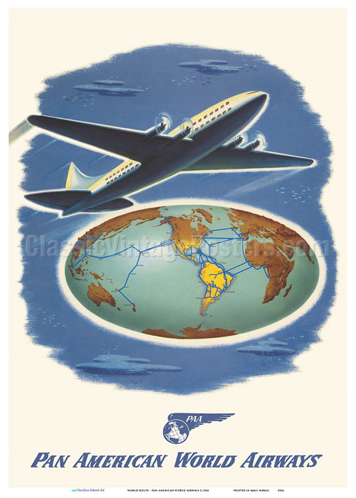 WINGS OF THE WORLD Vintage Travel Stickers