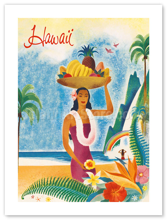 Travel Book Hawaii - Artists' edition - Travel