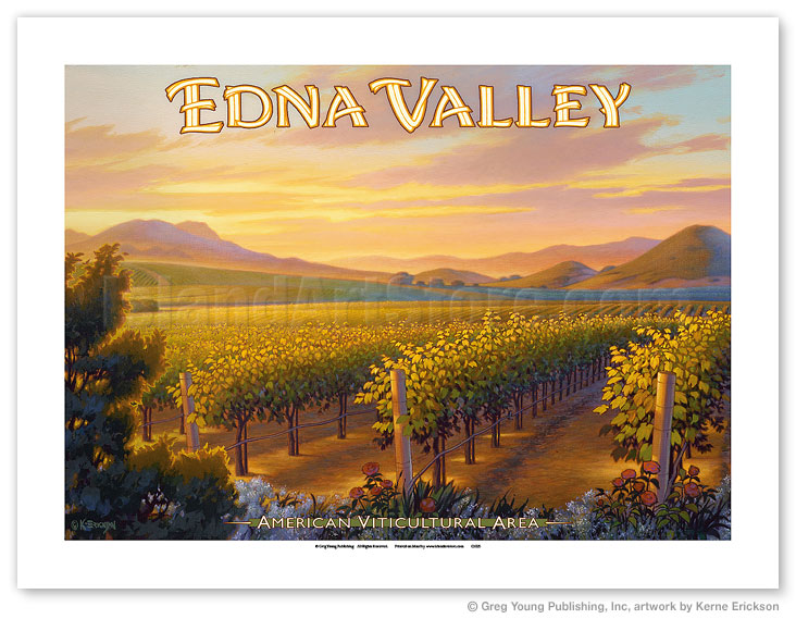 Fine Art Prints Posters Edna Valley Wineries Fine Art Prints Posters IslandArtStore