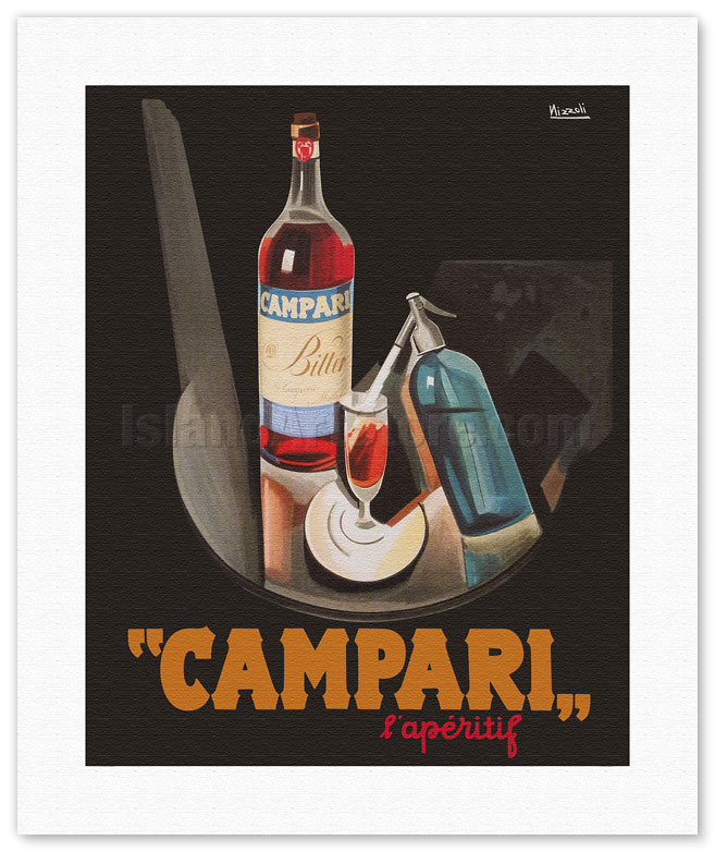 L'APERITIF CAMPARI (ca 1935)