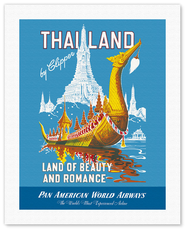 Fine Art Prints & Posters - Thailand by Clipper - Land of Beauty and