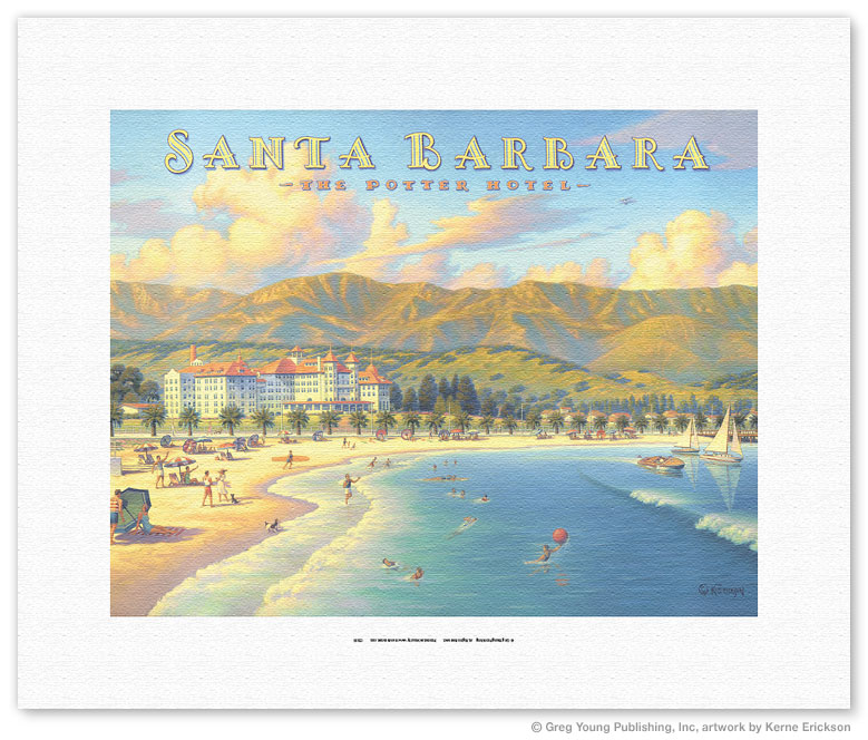 Michael Potter Artwork Print Framed Beach Restaurant retailer