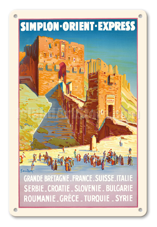 Fine Art Prints & Posters - Syria - Simplon Orient Express - Citadel of  Aleppo - Fine Art Prints & Posters 